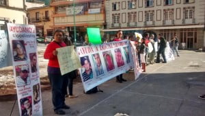 Protesta Cinco jóvenes desaparecidos en Tierra Blanca  Veracruz