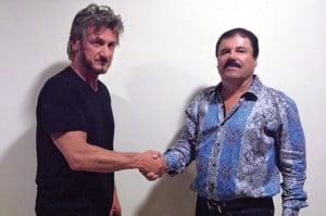 Sean Penn y Chapo amigos de toda la vida
