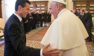 EPN y Papa visitará Palacio Nacional
