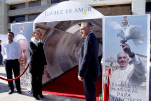 Papa llegó a Ciudad Juárez