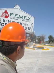 Pemex-estación de compresión