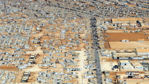 Zaatari, campo de refugiados sirios en Jordania