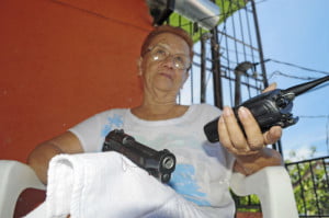 Cristina-70 años-armada defenderse de la delincuencia Costa Chica