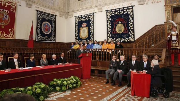 El paraninfo de la Universidad de Alcalá de Henares fue el escenario de la entrega del premio