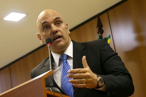 El ministro de Justicia Alexandre de Moraes