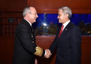 Almirante Vidal Soberón y Miguel Ángel Mancera. Foto de Gob. CDMX