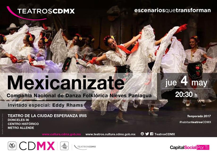 La Compañía Nacional De Danza Folklórica Nieves Paniagua Presenta Su Espectáculo Mexicanízate En 6592